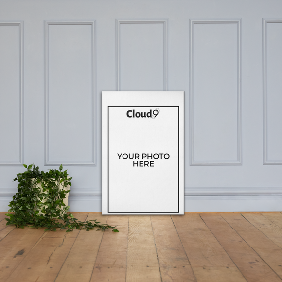 Custom Cloud9 Canvas Photo Print (Veritcal)